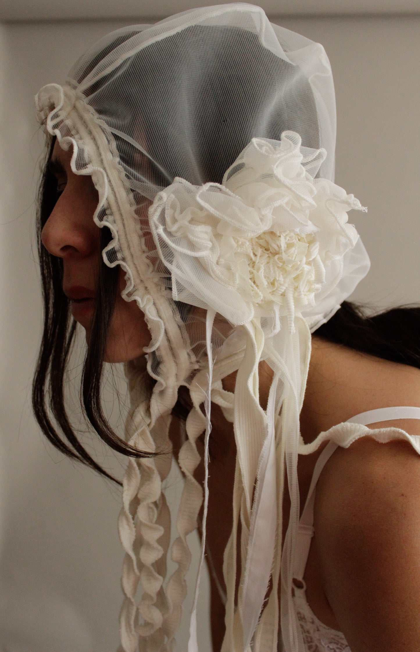 FORGET ME KNOT ORGANZA HAT