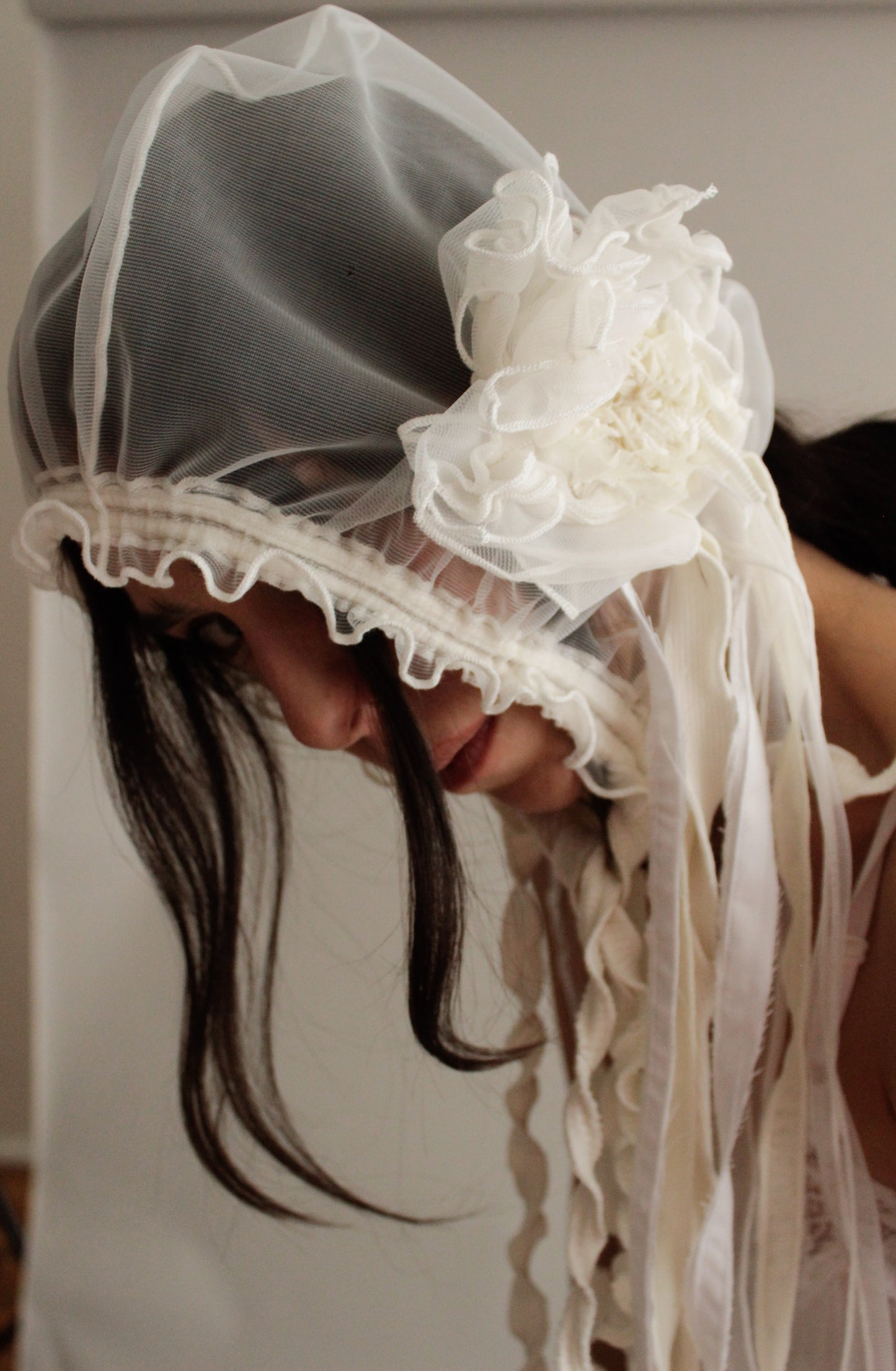 FORGET ME KNOT ORGANZA HAT