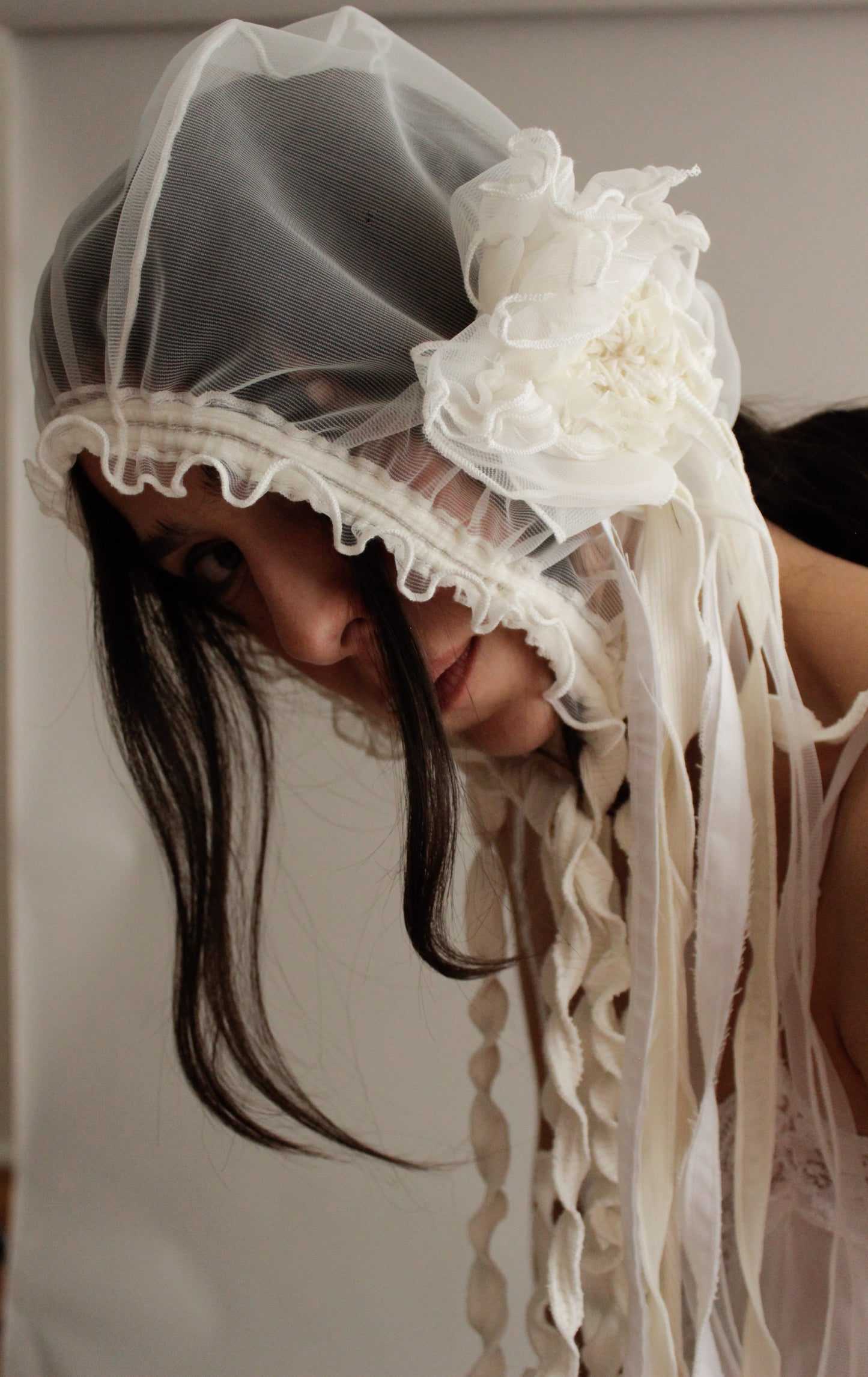 FORGET ME KNOT ORGANZA HAT